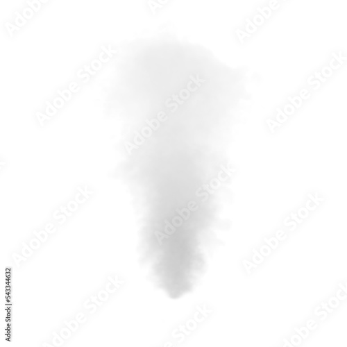 white splash smoke transparent