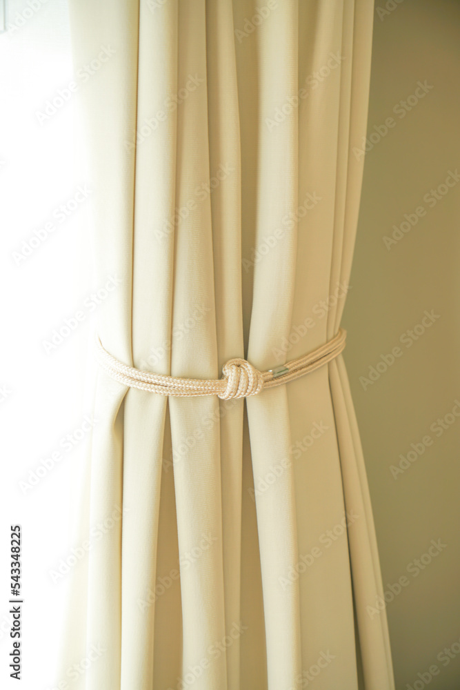 curtain with window and sunlight curtain with window and sunlight