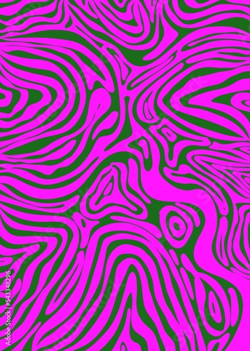 Abstract Swirl Modern Groovy Background 