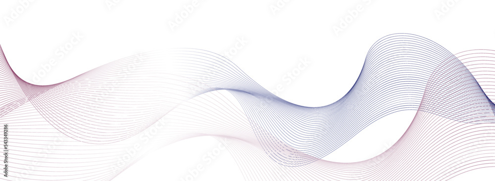 abstract wave lines on white background. business background lines wave abstract stripe design