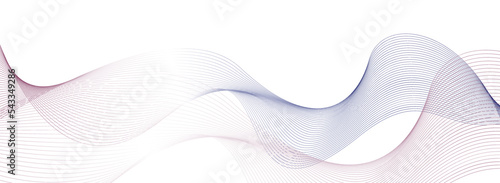 abstract wave lines on white background. business background lines wave abstract stripe design