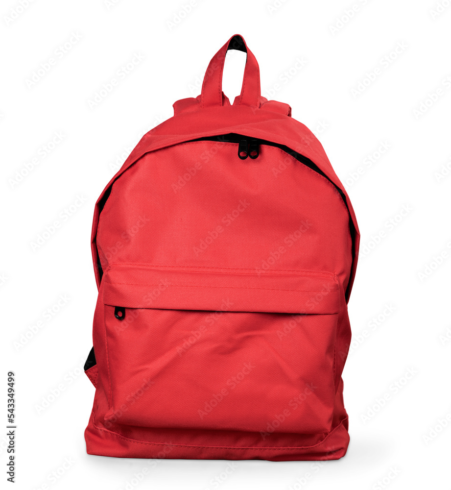 Colorful classic stylish school backpacks - obrazy, fototapety, plakaty 