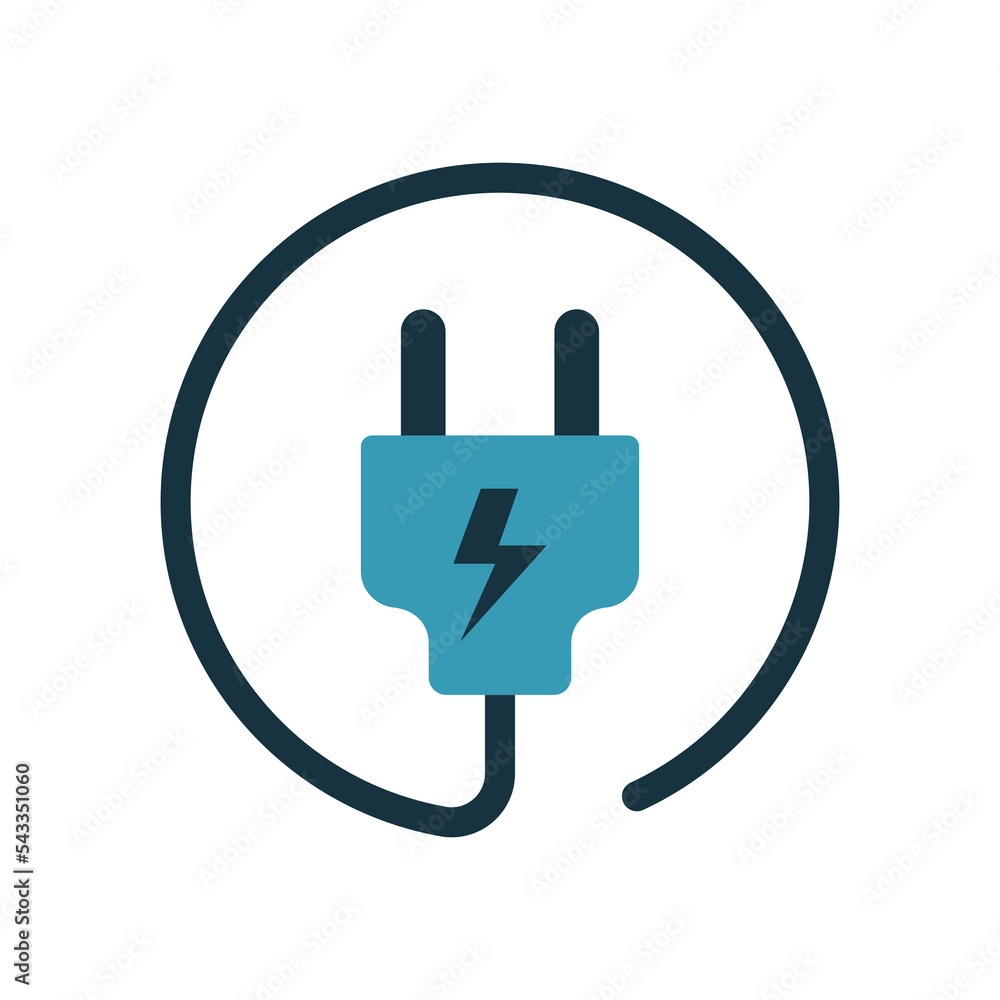 plug icon design vector template plug icon design vector template