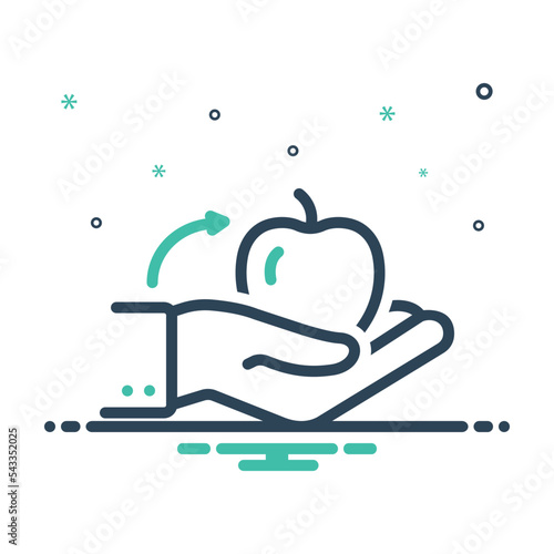 Mix icon for gives