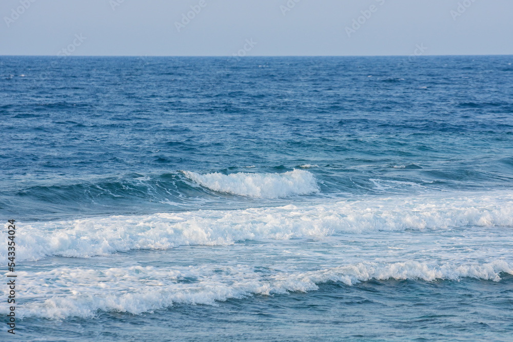 many waves at the beach on the sea in egypt many waves at the beach on the sea in egypt
