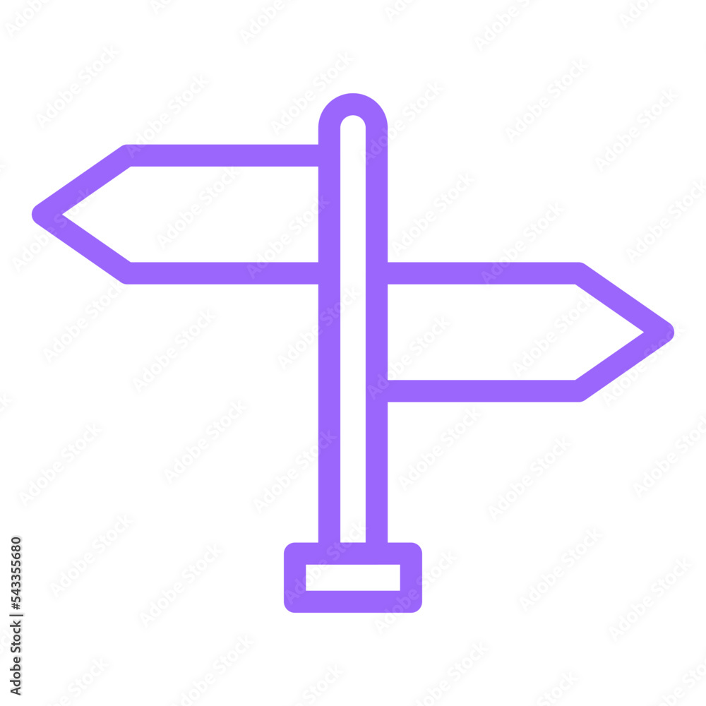 Sign Board Icon Style Sign Board Icon Style