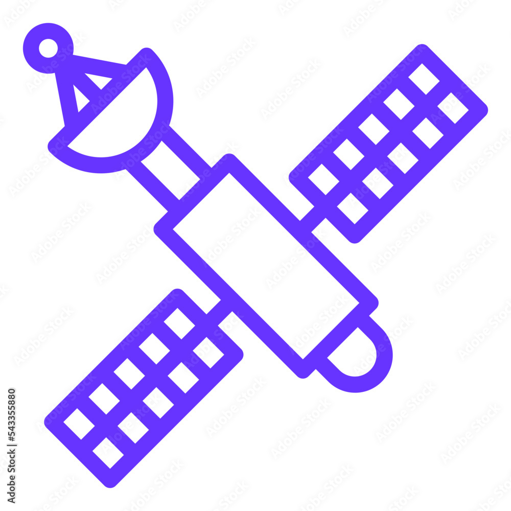 Satellite Icon Style Satellite Icon Style
