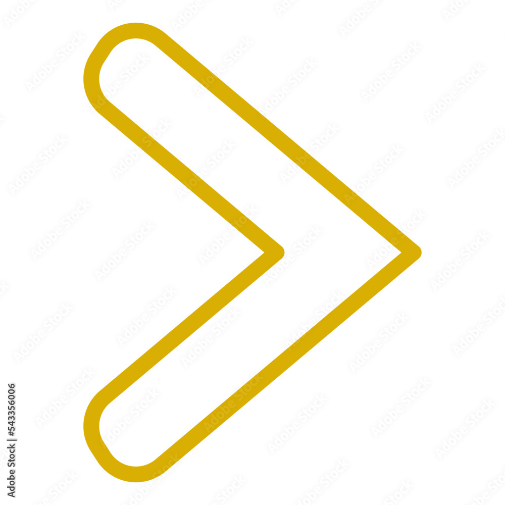 Right Chevron Icon Style