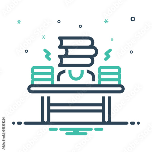 Mix icon for burden