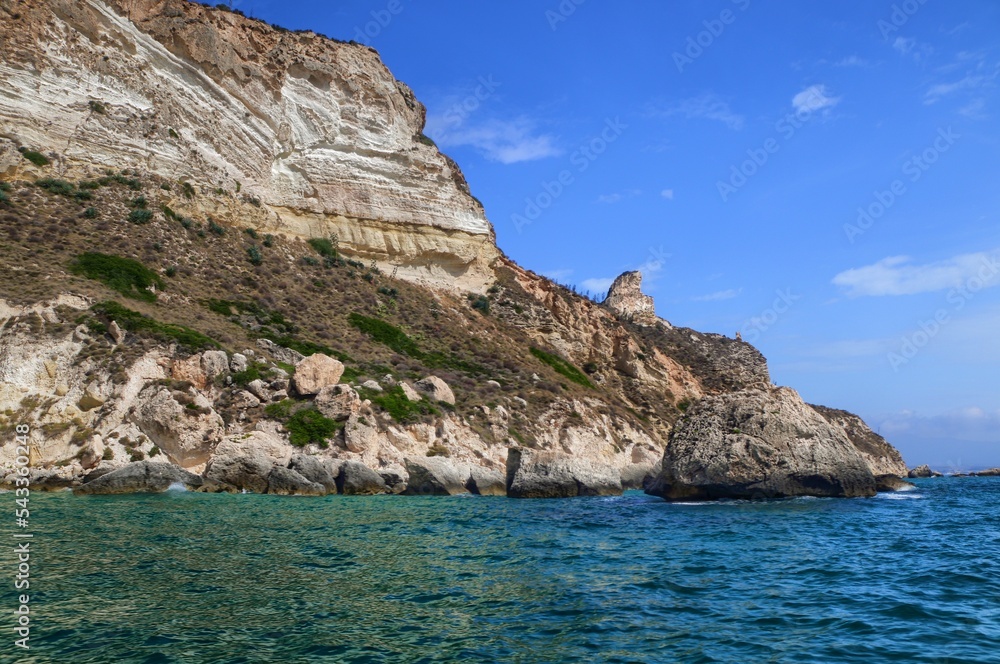 The Sella del Diavolo promontory in Cagliari. Sardinia, Italy
