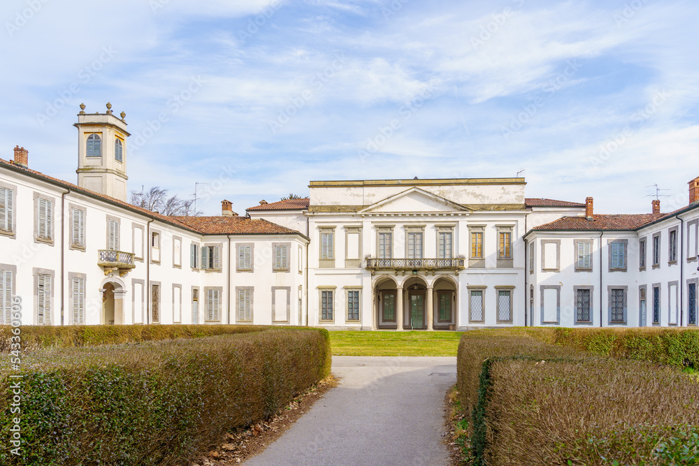 Villa Mirabello building in the Monza Park