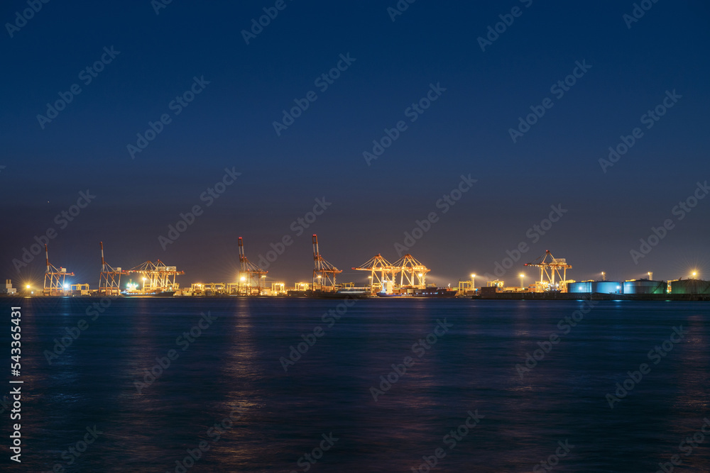 Fototapeta premium 夜のダイヤモンドポイント