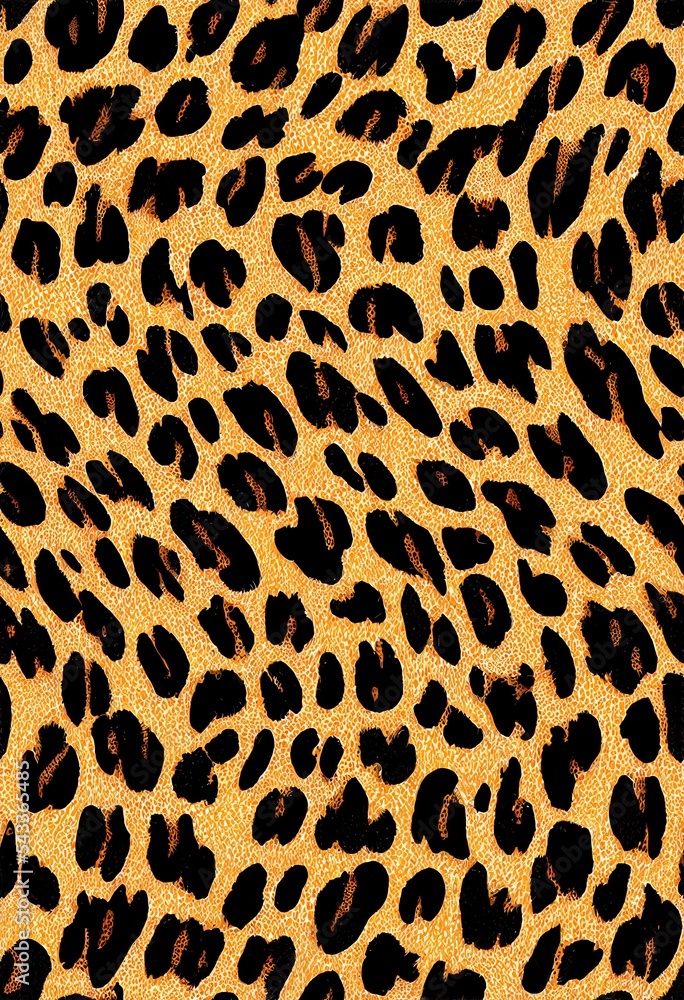 Seamless colorfull leopard print. Wild African cat fur Seamless colorfull leopard print. Wild African cat fur