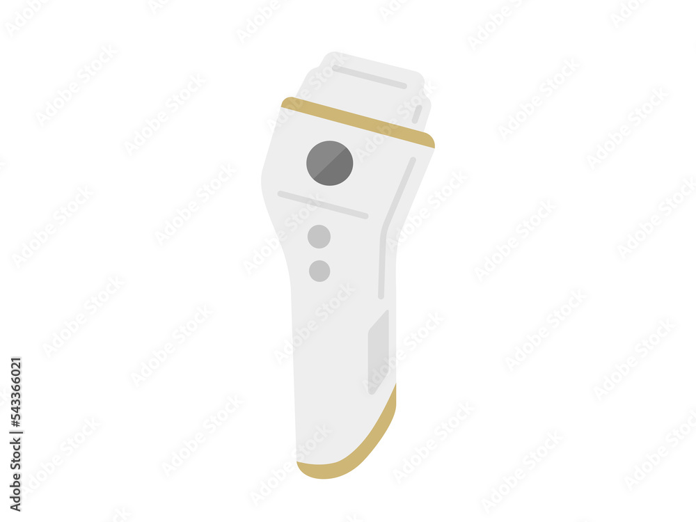 家庭用脱毛器のイラスト 家庭用脱毛器のイラスト