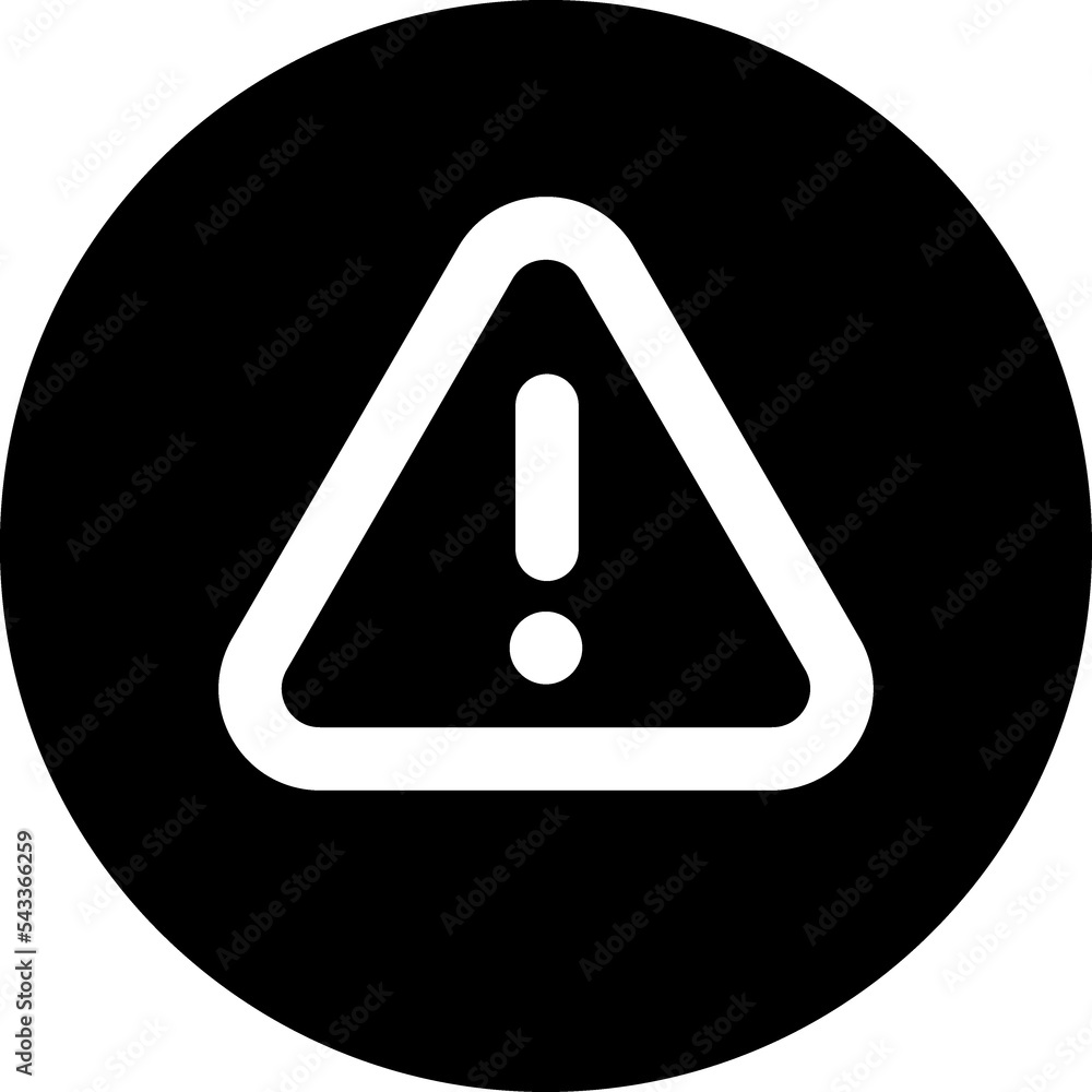 Warning, caution line icon. Danger Warning, caution line icon. Danger