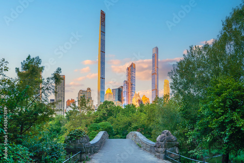 Central Park in New York City USA