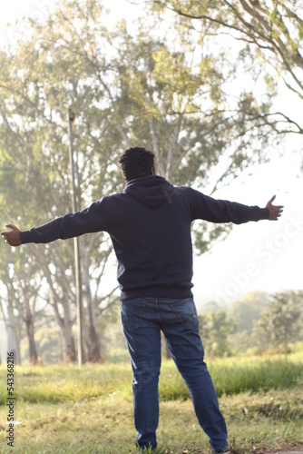 person in the park