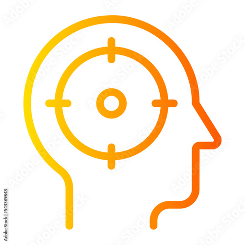 focus gradient icon