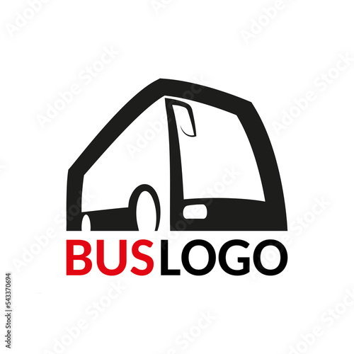 Autobus. Logo. Plik wektorowy.