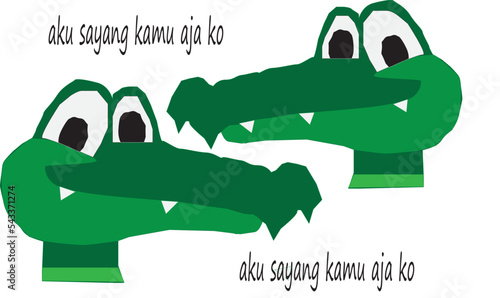 female-loving land crocodile
