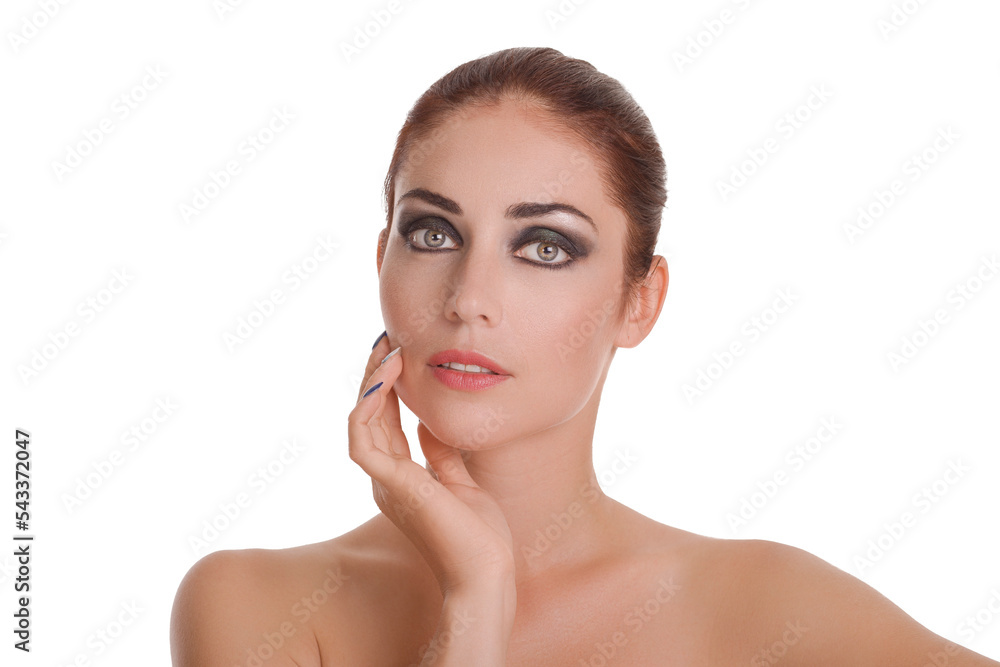 Portrait of a sensual young blond woman Portrait of a sensual young blond woman