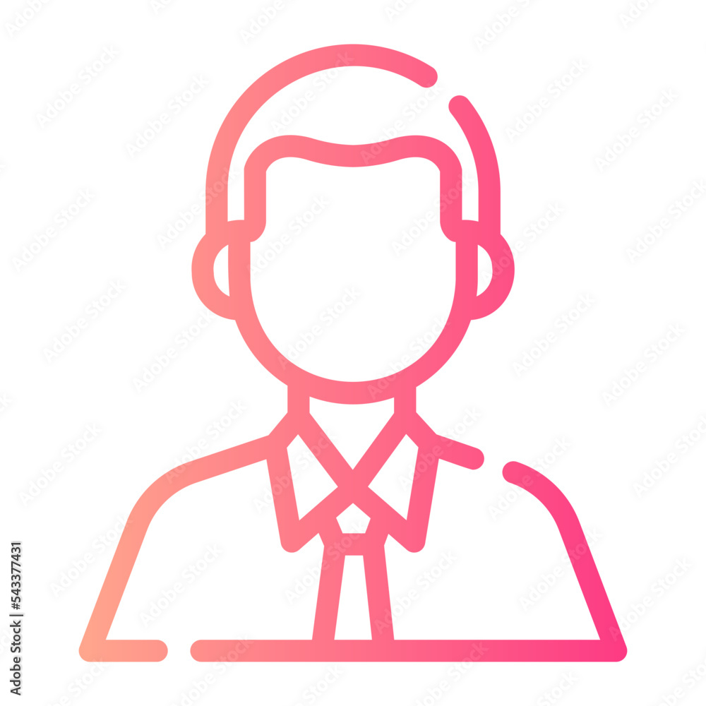 boss gradient icon boss gradient icon