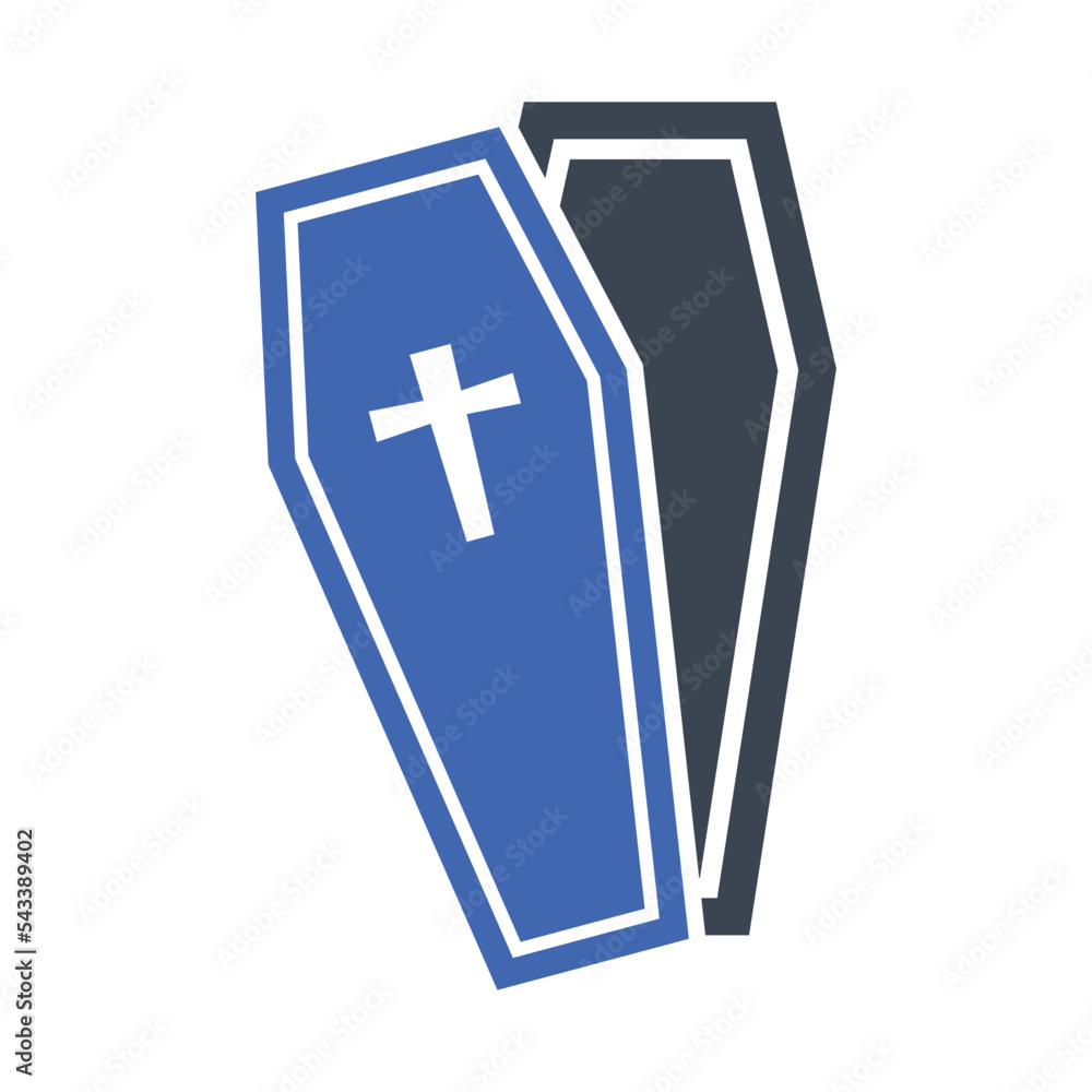 Obraz premium Coffin icon