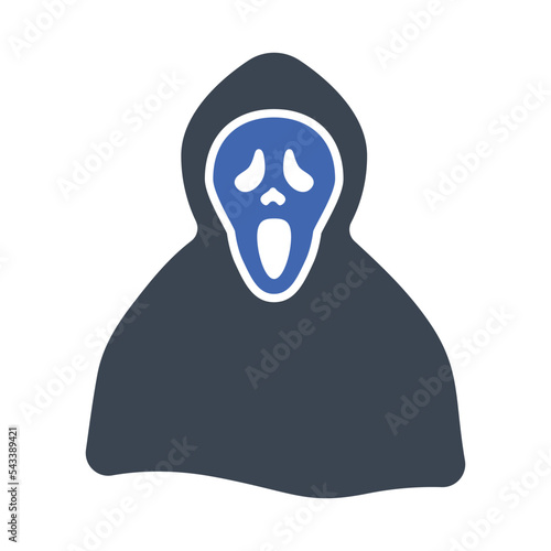 Killer scream icon