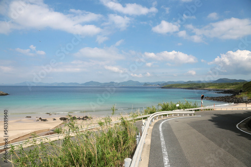 長崎県五島列島福江島、高崎海岸付近