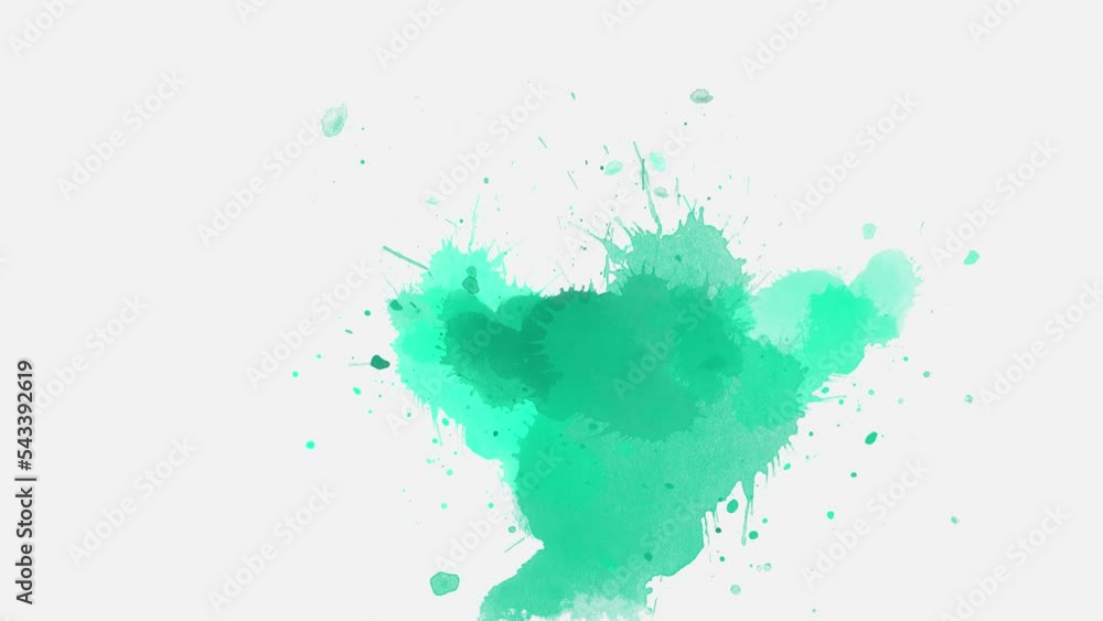 Dark green Watercolor ink drops. Abstract ink slow motion transition reveal. ink splatter compositing, watercolor transition, ink wet brush stroke, fluid art background, overlay, alpha matte. Dark green Watercolor ink drops. Abstract ink slow motion transition reveal. ink splatter compositing, watercolor transition, ink wet brush stroke, fluid art background, overlay, alpha matte.