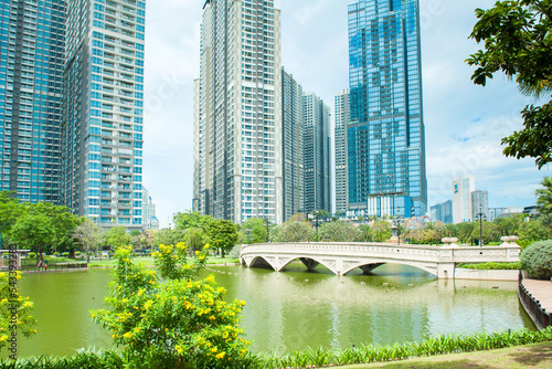 Skyscrapers - Landmark 81 in Ho Chi Minh city, Vietnam