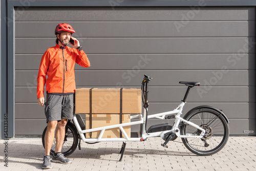 Cargo bike photo