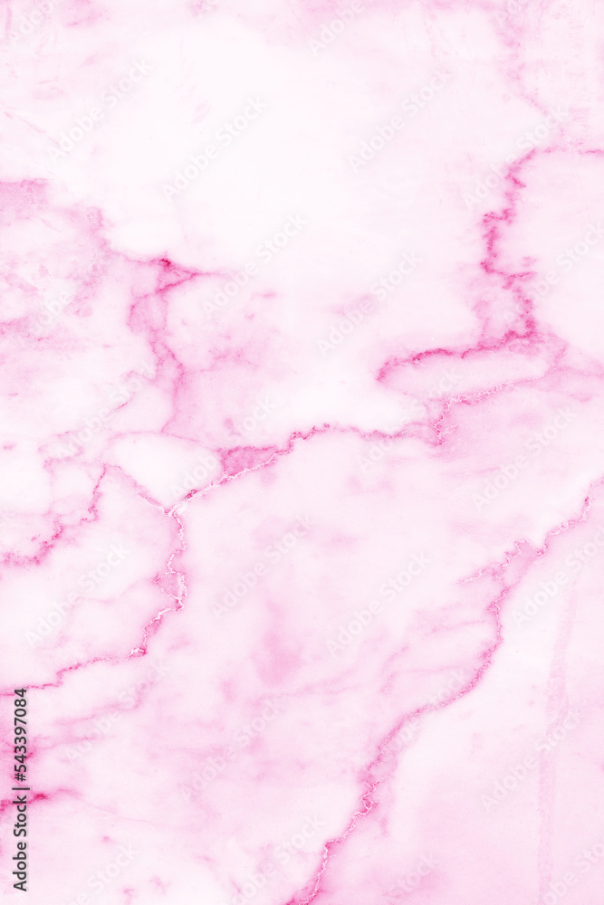 Fototapeta premium Pink marble texture background pattern with high resolution