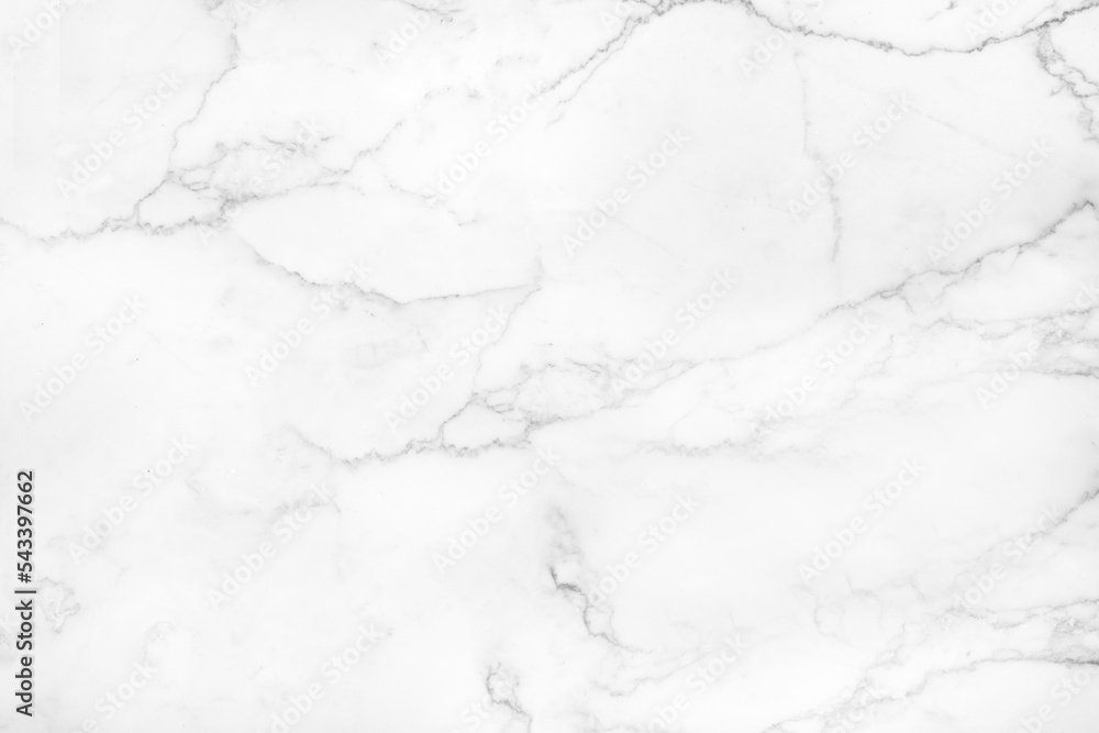 White marble texture background pattern with high resolution.