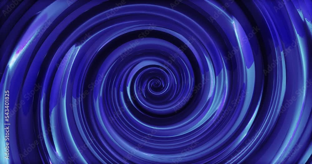 Abstract background with blue swirling funnel or swirl spiral made of bright shiny metal with glow effect. Screensaver beautiful video animation in high resolution 4k Abstract background with blue swirling funnel or swirl spiral made of bright shiny metal with glow effect. Screensaver beautiful video animation in high resolution 4k