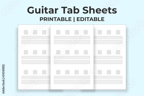 Guitar Tab Sheets