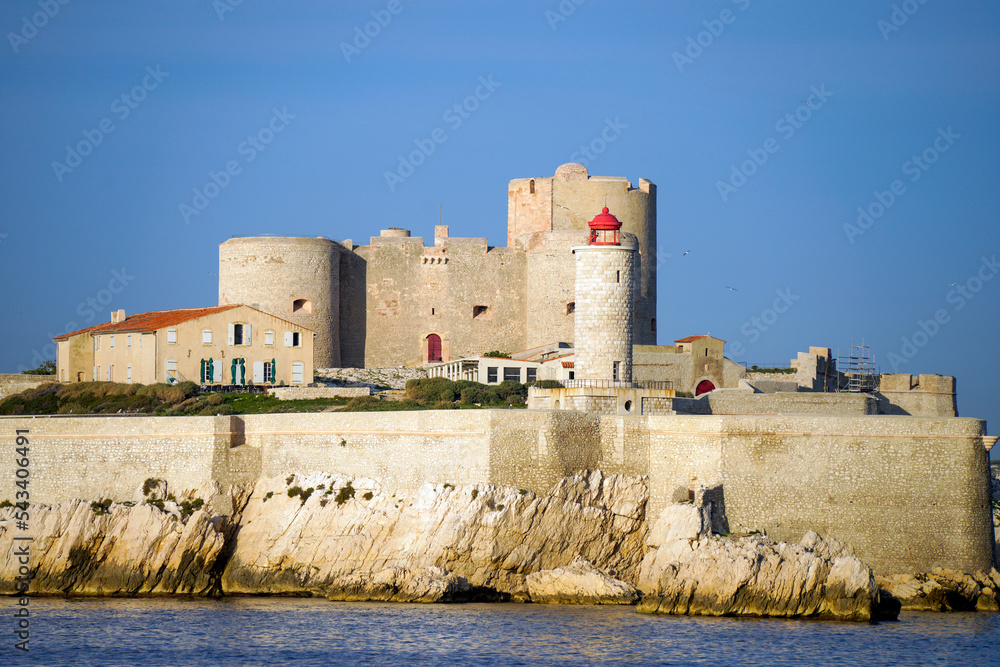 Château d'If en rade de Marseille