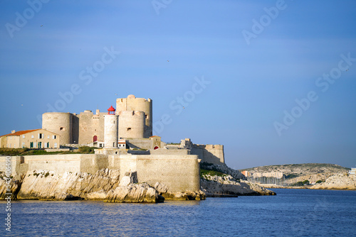 Vue du château d'If à Marseille