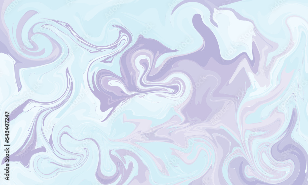 Blue and purple liquid marble texture. Abstract painting, can be used as a trendy background for wallpapers, posters, cards, invitations, websites