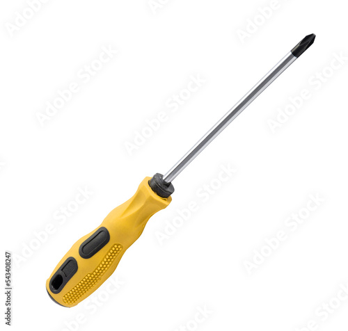 Fotografiet screwdriver with rubber grip