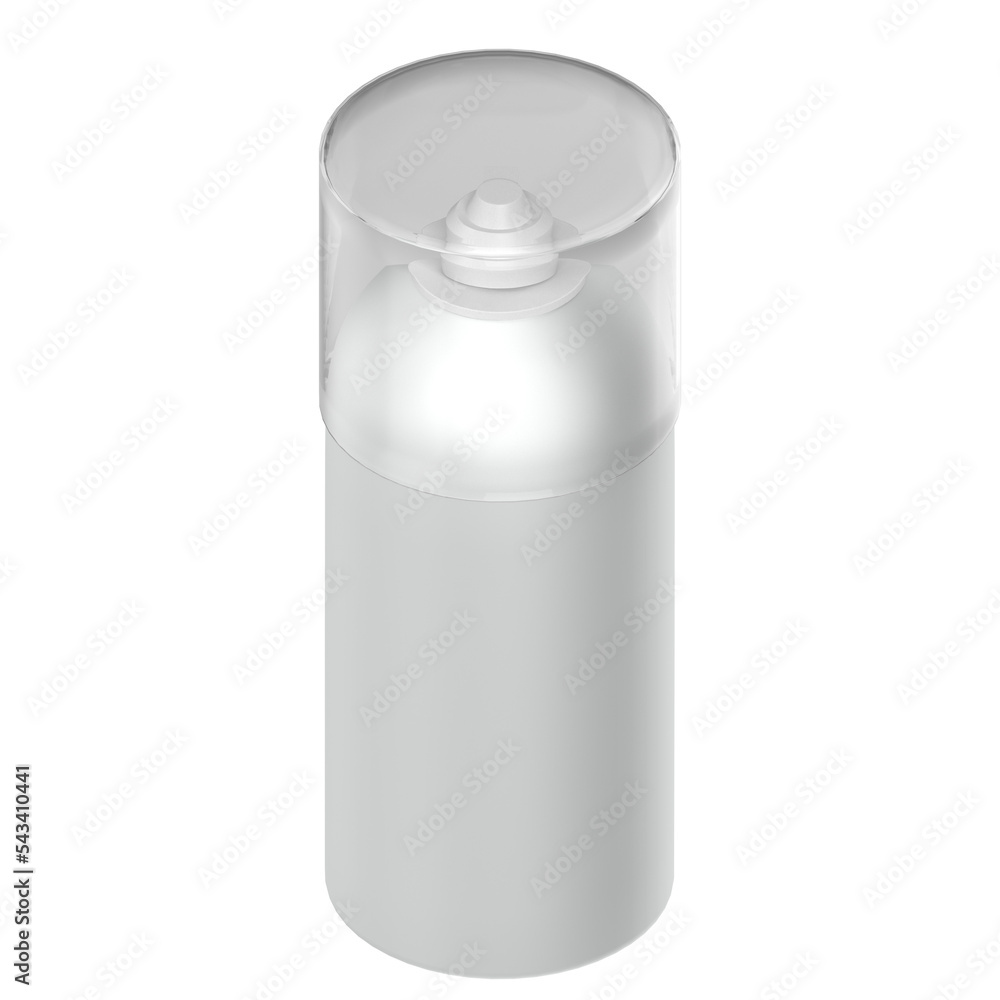 3d rendering illustration of a shaving foam bottle 3d rendering illustration of a shaving foam bottle