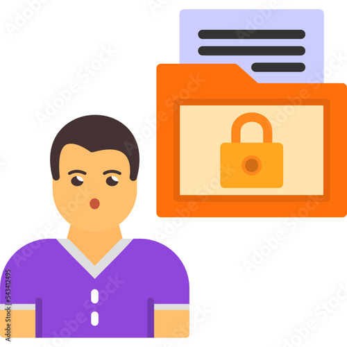 Sensitive Personal Data Icon