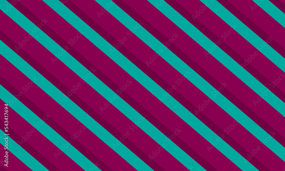 Red stripes on a blue background. Vector horizontal pattern Red stripes on a blue background. Vector horizontal pattern
