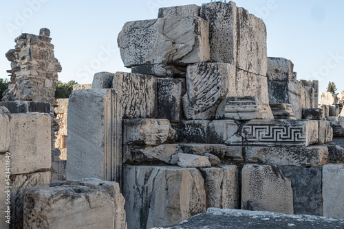 Ancient ruins of Ephesus in Turkey photo