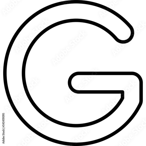 Capital G Icon