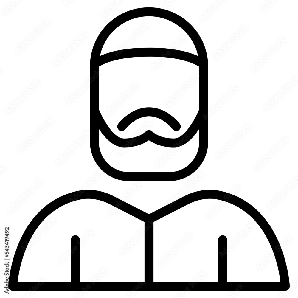 arabic man icon arabic man icon