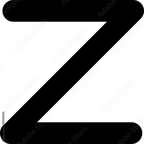 Small Z Icon