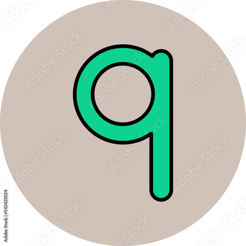 Small Q Icon