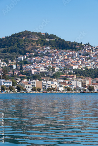Pythagorio fishe town in Samos, a marvelous island in the Greek Aegean sea