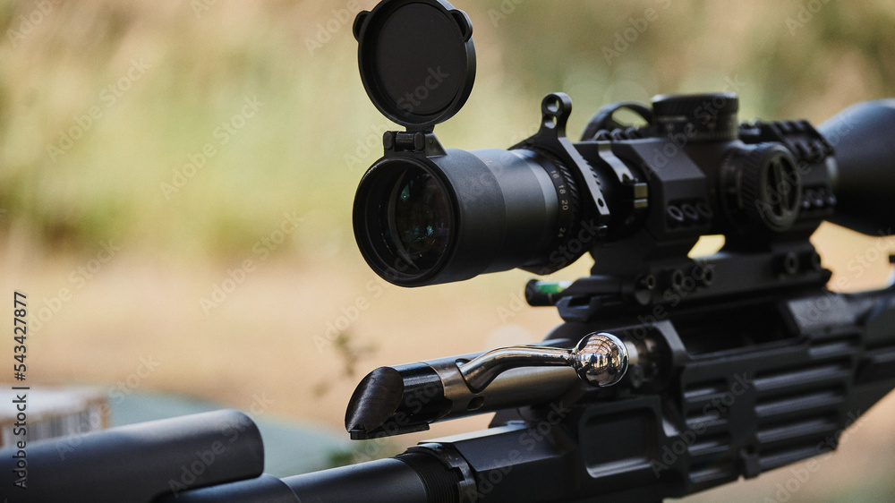 Optical sight of an automatic carbine